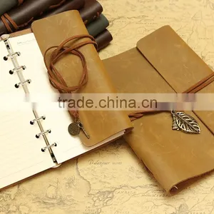 PU Leather Note Book Traveler Journal Designer Leather Journals thumbnail-5