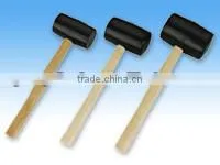 Rubber Hammer With Wooden Handle thumbnail-1