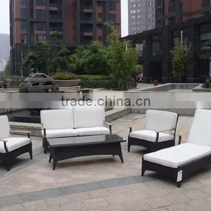 Amazing Garden Rattan Sofa Lounge Chair Set For Sale thumbnail-3