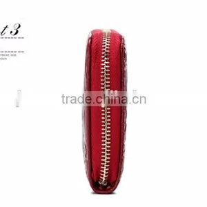 Custom Print Leather Wallet New Design Zipper Women Wallets With Card Slots thumbnail-3