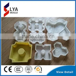 2016 Zhengzhou pe Material Pathway Plastic Concrete Pavement Mould Pavers thumbnail-2