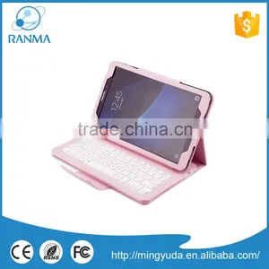 Trade Assurance pu Leather Tablet pc Case With Keyboard and Touchpad thumbnail-1