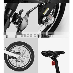 Xiaomi Bike Mi Qicycle 20KM/H Foldable Bluetooth 4.0 Phone APP Monitor Electric Bicycle With 1.8 Inch Screen thumbnail-6