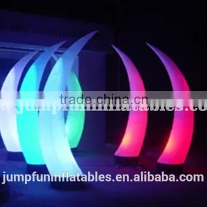 Cheap LED Decoration Inflatable Lighting Tusk Remote Control thumbnail-1