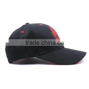 Fitted Raised Logo Baseball Cap Embroidery thumbnail-3