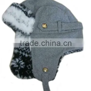 Wholesale Wool Knitted Winter Hats thumbnail-1