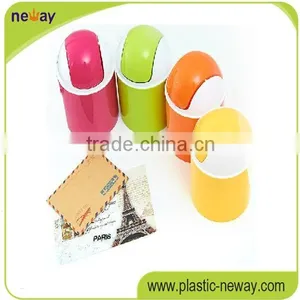 PP Bin Small Plastic Colored Trash Can thumbnail-1