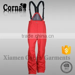 2015 New Arrival Winter Warm Keeping Elastic Belt Ski Pants Red Windproof Men Fashion Pants thumbnail-1
