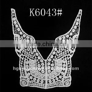 Machine Knited Crochet Cotton Lace Collars, Women Dress/ Blouse Neck Collars Factory thumbnail-6