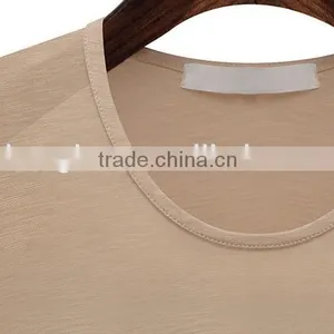 OEM Fashion 2015 Cheap Women Tshirts Custom Printing Short Sleeves Round Neck Summer Casual Tshirt Women Cotton Tshirt thumbnail-3