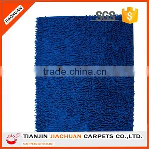 Long Pile Tufted Polyester Chenille Bath Rug thumbnail-6