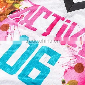 Sublimation Training Shirt Custom High School Basketball Jerseys thumbnail-5