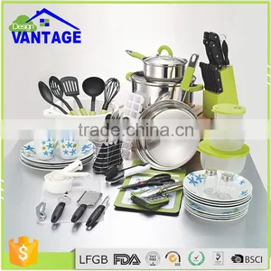 High Quality 90 Pcs Cooking Pots and Pans Ceramic Cookware Kitchen Accessories Cook Ware thumbnail-2