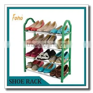 4 Tire 12 Pairs Living Room Portable Wall Shoe Rack FH- SR00284 thumbnail-1