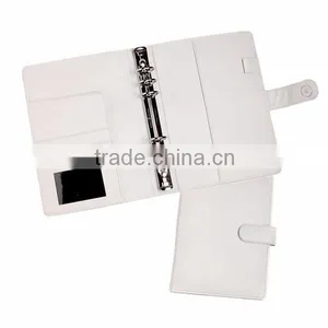 2016 Fashion Ring Binder A5 Size Leather Agenda thumbnail-1