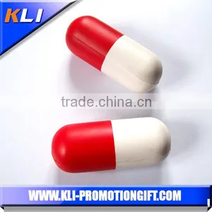 Cheap Foam Capsule Shaped Stress Ball thumbnail-1