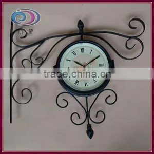 Unique Iron Wall Clock For Home Decoration thumbnail-1