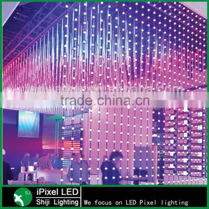 Dmx512 Led Crystal Dmx Ball Light Hanging Party Lights 50mm thumbnail-1