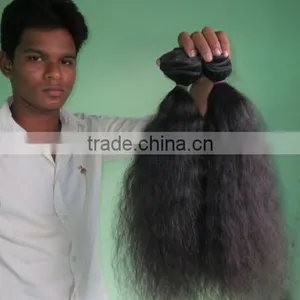 2014 Cheap Peice Indian Remy Hair Hot Sale Human Hair Bulk Dev Hair thumbnail-3
