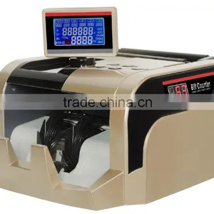 Bill Counter Money Counting Machine Money Detector With UV MG IR MT thumbnail-1