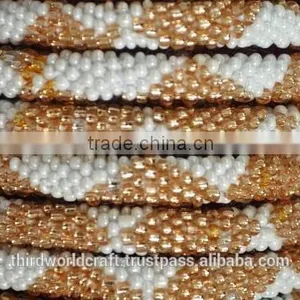 Rollover Glass Bead Bracelets thumbnail-5