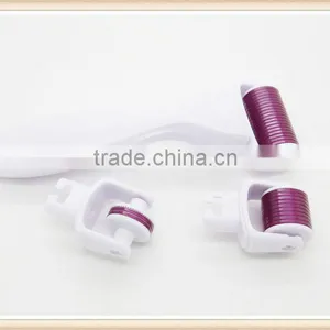 0.3mm Changeable Heads 3 In 1 Functions Microneedle Derma Roller 0.5mm Rolling System For Skin Care Derma Roller Stretch Mark Removal0.2mm thumbnail-5