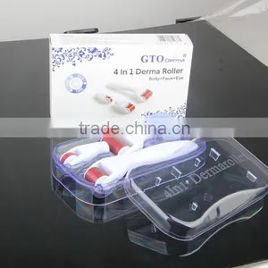 Needle Skin Roller CE FDA ROHS Certification Derma Rolling 0.3mm System Type 4 In 1 Derma Roller Microneedle Face Roller System thumbnail-6