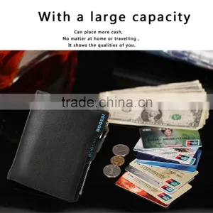 Men's Leather ID Multi Functional Wallet Credit Card Wallet Fashion Wallet For Men thumbnail-5