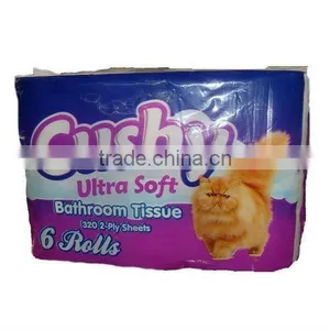 2ply Embossed Recyled Toilet Tissue-6rolls/pkt thumbnail-1
