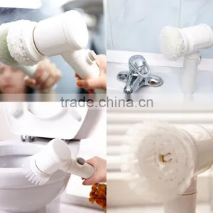 Kitchen Hand Held Electric Scrubber Sponge Scrubber Power Bath Scrubber thumbnail-2