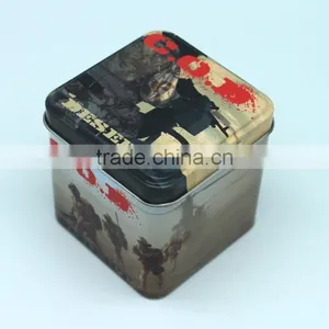 Square Box With Custom Design for Watch Display Box Watch Display Box thumbnail-1