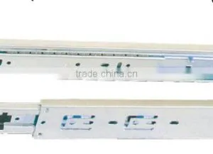 3 Fold Ball Bearing Drawer Slide Rail 45mm Width for Kichen Cabinet thumbnail-1