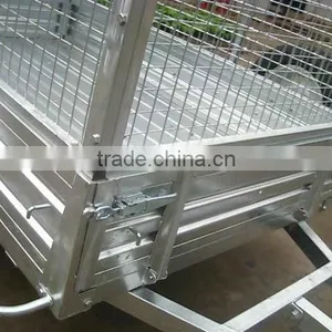 Heavy Duty Cage Trailer With Spare Wheel thumbnail-2