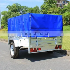 7x5 Hot Dipped Galvanized Tarp Trailer thumbnail-4