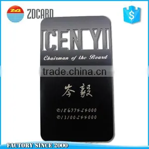 Customized Shape Diecut Metal Card thumbnail-2