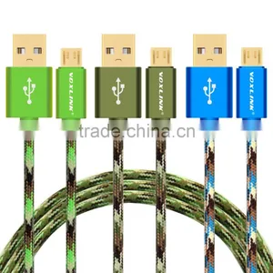 Voxlink Fast Charging 5v 1a Gold-Plated 0.25m/1m/2m/3m Usb Type c Cable or Micro USB 2.0 Charger Date Cable (connector Optioal) thumbnail-2