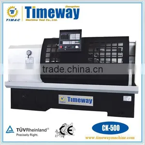 Cutting 20" Diameter Horizontal Flat-bed CNC Lathe Machine thumbnail-1