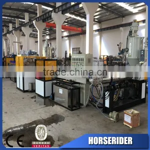 Pvc Fiber Reinforced Hose Pipe Extrusion Machinery/PVC Plastic Braided Hose Pipe Making Plant thumbnail-5