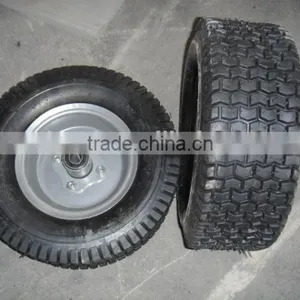 Small Rubber Wheels for Trolley 4.10/3.50-4 thumbnail-1