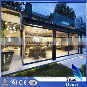 New Design Luxury Beach Bungalow With Glass Wall thumbnail-1