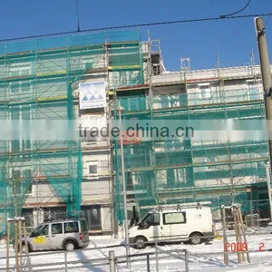 Factory Suppy Plastic Scaffold Safety Netting/ Green Construction Safety Net /building Safety Net thumbnail-5
