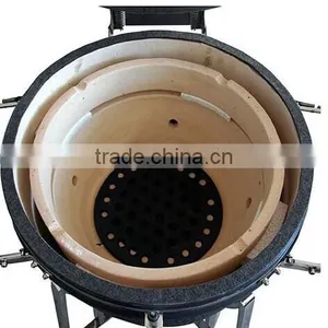 Hot Sell Western Ceramic Kamado Grill for BBQ thumbnail-5