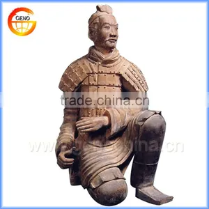 Hot Sales Terracotta Warrior Garden Statue for Resin Warrior thumbnail-1