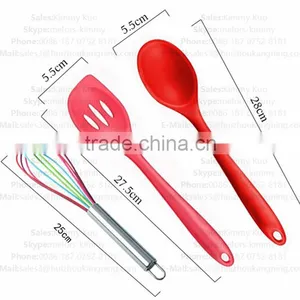 Silicone Cooking Utensils Set Silicone Brush Silicone Spatula thumbnail-2