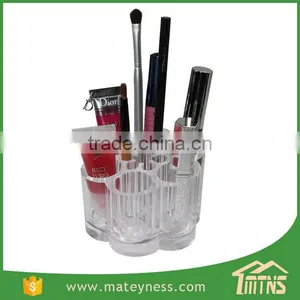 Acrylic Flower Cosmetic and Makeup Brush Holder thumbnail-1
