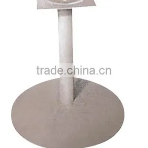 Square Antique Cast Iron Table Base for Wood Top FT-06 thumbnail-1