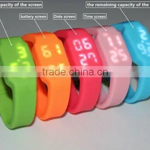 2012 Best Selling Silicone Watch LED Watch thumbnail-5