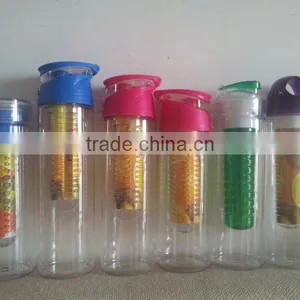800mL Sport High Quality Tritan Plastic Fruit Juice Infuser Water Bottle thumbnail-4