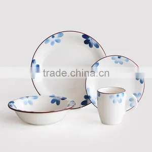 16pcs Ceramic Dinnerware Set With Handpainting thumbnail-1