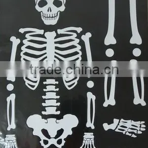 Skeleton Peel and Stick Glow in Dark Wall Sticker thumbnail-1